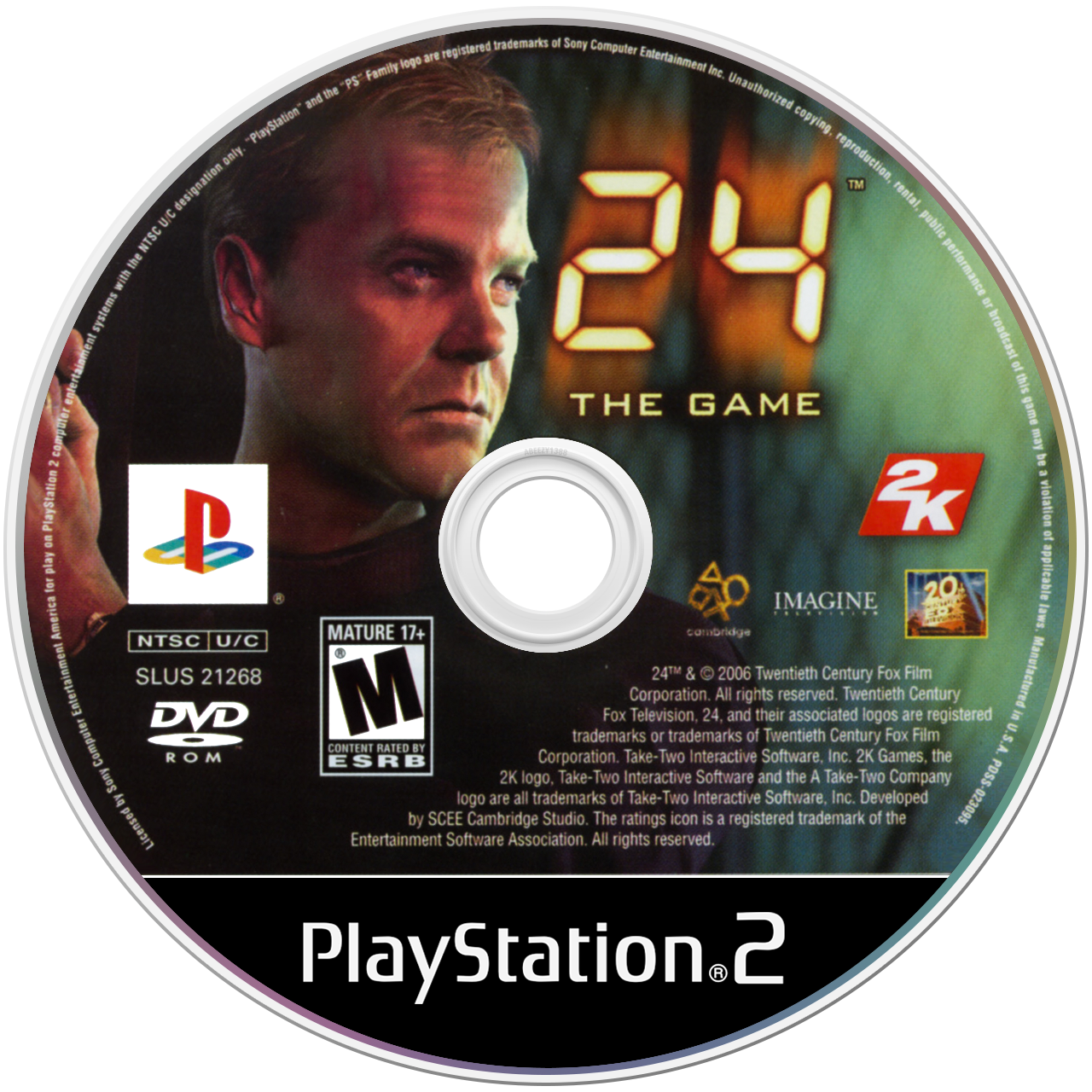 24 the Game media 6 for Playstation 2